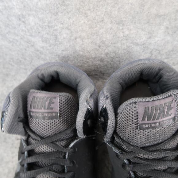 Nike Shoes Mens 7 Basketball Sneakers Air Visi Pro 6 Black Athletic Trainer Mid main image 4